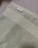 京東京造 320g純棉7A級抗菌浴巾 A類加厚柔軟新疆棉強吸水男大浴巾 灰色 曬單實拍圖