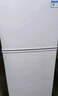 榮事達（Royalstar）冰箱雙開(kāi)門(mén)租房用小型 迷你一級能效冷藏冷凍出租房家用電冰箱 98A168【一級能效，三天約一度電】白 曬單實(shí)拍圖