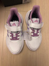 adidas男女小童Tensaur Run 3.0 EL魔術(shù)貼休閑運(yùn)動鞋新款阿迪達(dá)斯   白色/粉末洋李紫/柔和紫   31.5 曬單實(shí)拍圖