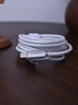 圖拉斯蘋(píng)果17充電線(xiàn)【納米冰透殼】iPhone17promax車(chē)載數據線(xiàn)CarPlay適配60W/30W/20W快充usb轉type-c 鈦白色【蘋(píng)果17-15專(zhuān)用】雙TypeC低溫閃充 2.0米丨6 曬單實(shí)拍圖