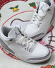 耐克（NIKE）女鞋Air Jordan3 AJ3潮流百搭復古運動(dòng)籃球鞋 CK9246-100 42.5 曬單實(shí)拍圖