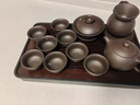 胖東來(lái)紫砂茶具套裝家用全套功夫泡茶杯中式辦公室茶壺蓋 紫砂如意西施壺全家福+茶盤(pán) 曬單實(shí)拍圖