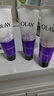 玉蘭油（OLAY）洗面奶女細(xì)滑煥膚深層清潔亮膚泡沫潔面乳護(hù)膚品清爽學(xué)生節(jié)日禮物 細(xì)滑煥膚潔面乳100g*3 曬單實拍圖
