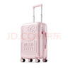 銀座Hello Kitty 凱蒂貓正版聯(lián)名行李箱20英寸小型旅行箱萬(wàn)向輪拉桿箱 曬單實(shí)拍圖