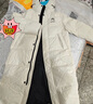 鴨鴨（YAYA）王一博同款冰殼系列戶(hù)外極寒羽絨服男士新款長(cháng)款情侶加厚女外套 青光黑色【現貨速發(fā)】 M /170 曬單實(shí)拍圖