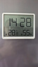 漢時(shí)（Hense）室內(nèi)溫濕度計(jì)鬧鐘廚房冰箱貼磁吸電子鐘桌面時(shí)鐘掛鐘臺(tái)鐘HA8218白【開(kāi)學(xué)季】 曬單實(shí)拍圖