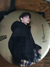 高梵田栩寧同款黑金鵝絨服雪殼5.0極寒2025新款狐貍毛領(lǐng)女士羽絨服 紫金7號 M 曬單實(shí)拍圖