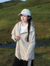 伯希和戶(hù)外軟殼衣女士新款防風(fēng)運動(dòng)外套修身夾克上衣收腰休閑風(fēng)衣 米白色 | 彈力無(wú)拘 百搭顯瘦 M 曬單實(shí)拍圖
