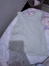 貝瑞加（Babyprints）嬰兒背心2件裝新生兒純棉夏裝初生男女寶寶護肚上衣柔軟 綠66 曬單實(shí)拍圖