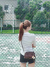 CinvaiKrose【趙昭儀同款】包包女包2025新款手提保齡球斜挎包教師節(jié)禮物生日 咖啡色【送女友老婆女生禮物走心】 曬單實拍圖