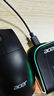 宏碁（acer）OMR257有線(xiàn)無(wú)線(xiàn)藍牙三模電競游戲鼠標42g輕量化設計 磁吸充電底座RGB燈光 游戲辦公電腦筆記本外設 珠光白（帶座充） 曬單實(shí)拍圖