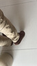 Clarks其樂(lè )Pilton Wallabee男士輕便平底舒適一腳蹬復古樂(lè )福鞋 棕色 261658297 41.5 曬單實(shí)拍圖
