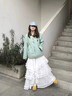 復(fù)古厚底德訓(xùn)鞋女2025秋季新款百搭時尚紅色增高運(yùn)動休閑板鞋女鞋 檸檬黃 38 曬單實(shí)拍圖