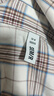 森馬（Semir）[商場(chǎng)同款]長(cháng)袖襯衫女中長(cháng)款格子2025秋寬松落肩襯衣101525105003 曬單實(shí)拍圖