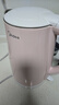 美的（Midea）電熱水壺家用電水壺燒水壺 雙層防燙 0涂層食品級304不銹鋼 1500W快速沸騰 1.7L大容量 HJ1705 曬單實(shí)拍圖