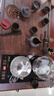 有濟茶盤(pán)茶具套裝全自動(dòng)燒水壺底部上水一體家用辦公排水式泡茶臺整套 圓窗福滿(mǎn)+如意紫砂+底部上水 10件 曬單實(shí)拍圖