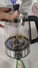 榮事達（Royalstar）煮茶器養(yǎng)生壺噴淋式煮茶壺燒水壺電熱水壺蒸茶壺 蒸茶器 泡茶壺圍爐煮茶1L 1L推薦保溫款【配蒸茶架】 曬單實拍圖