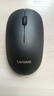 聯(lián)想（Lenovo）無(wú)線(xiàn)鼠標 辦公鼠標便攜鼠標 筆記本鼠標 電腦鼠標 M26黑 帶無(wú)線(xiàn)2.4G接收器 曬單實(shí)拍圖