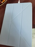 盾優(yōu)匠適用紅米Redmi Pad2保護殼2025款11英寸小米紅米平板2保護套防摔輕薄軟殼皮套 Y折白冰藍 曬單實拍圖