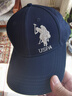 U.S. POLO ASSN.保羅帽子男士純棉硬頂棒球帽polo女春夏秋遮陽防曬太陽帽潮流休閑 藏青色（硬頂款） 可調節(jié)(54-60)cm 曬單實拍圖