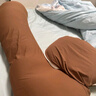 BabyWatch孕婦枕護腰側睡枕托腹U形側臥抱枕睡覺用品女神枕PLUS-焦糖 曬單實拍圖