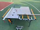 鋸木工專(zhuān)用小推鋸臺多功能一體機工作臺折疊精密無(wú)塵子母 1光軸導軌+有刷風(fēng)機不可調速+有 曬單實(shí)拍圖