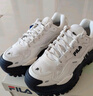 斐樂(lè )（FILA）FUSION斐樂(lè )潮牌硬糖女鞋厚底鞋新款運動(dòng)鞋休閑鞋 雪白-SW 37.5 曬單實(shí)拍圖