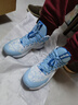 喬丹籃球鞋男革面球鞋回彈防滑耐磨減震學(xué)生跑步運動(dòng)鞋戰靴 薄紗藍/晴空藍 43 曬單實(shí)拍圖