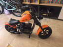 暴風(fēng)騎士?jì)和妱?dòng)摩托車(chē)兩輪電動(dòng)車(chē)3-12歲童車(chē)代步車(chē)電動(dòng)平衡車(chē)復古小電摩 探索版【換電藍牙煙霧】暴風(fēng)橙 曬單實(shí)拍圖