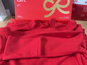 貓人（MiiOW）徳絨紅色保暖內衣男士本命年套裝冬結婚蛇年中老年秋衣秋褲女 【德絨發(fā)熱 羊絨蛋白】中領(lǐng)女士鴻運套裝 XL 【女120-135斤/男120-135斤】 曬單實(shí)拍圖