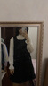 香影法式白色蕾絲衫女2025秋冬新款半高領(lǐng)正肩打底衫氣質(zhì)鏤空上衣 鷺白 L 曬單實(shí)拍圖