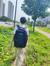 PRUY書(shū)包男生初中生2025大容量中學(xué)生高中生減負護脊防水大學(xué)生旅行包 寶藍色-大號 曬單實(shí)拍圖