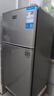 日普（RIPU）雙門冰箱小型家用一級(jí)能效小冰箱迷你小型宿舍出租房辦公室節(jié)能省電冷藏冷凍電冰箱 【全網(wǎng)爆款】102升擱架款【冷藏3層冷凍1層】 曬單實(shí)拍圖