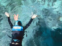 颯望德國潛水面罩成人兒童全臉可呼吸浮潛游泳裝備水下全干式呼吸器鏡 綠色S_M 曬單實拍圖