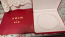 天使之淚18K金淡水珍珠項(xiàng)鏈小米珠baby珠鎖骨鏈生日禮物情人節(jié)禮物送女友 曬單實(shí)拍圖