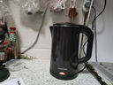 奧克斯電熱水壺不銹鋼電水壺家用全自動(dòng)斷電保溫一體大容量保溫煮水煲煮茶壺開(kāi)水壺 紫色（1.8L） 曬單實(shí)拍圖