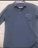 寶財羊5A抗菌桑蠶絲長(cháng)袖t恤男爸爸裝春秋季翻領(lǐng)棉polo衫中老年人上衣服 曬單實(shí)拍圖