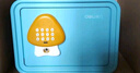 得力（deli）保險(xiǎn)箱 兒童玩具存錢(qián)罐電子密碼保險(xiǎn)柜儲(chǔ)蓄罐送男孩女孩生日禮物可存可取 藍(lán)色送貼紙 曬單實(shí)拍圖