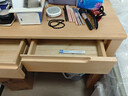 源氏木語(yǔ)實(shí)木電腦桌簡(jiǎn)約書(shū)桌原木辦公桌小戶(hù)型學(xué)習桌寫(xiě)字桌小桌子0.9米 曬單實(shí)拍圖