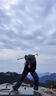 戶(hù)外沖鋒衣外套男女春秋款寬松防風(fēng)防水情侶登山夾克男連帽沖鋒衣 【清倉高質(zhì)量重磅升級款】黑色 M 建議體重85-90斤可穿 曬單實(shí)拍圖