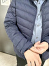 鴨鴨（YAYA）輕薄羽絨服男2025新款秋冬季反季立領(lǐng)保暖男士短款運動(dòng)百搭外套 黑色 L 曬單實(shí)拍圖