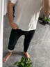 都市麗人保暖褲男秋褲男士保暖褲護膝貼片加絨加厚棉褲防寒打底褲男士秋褲 雪貂絨滿(mǎn)腿護膝-黑灰 【550g】 2XL 【推薦體重120-140斤】 曬單實(shí)拍圖