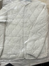 優(yōu)衣庫童裝男童女童PUFFTECH空氣棉服便攜式外套可機洗478125 01 乳白色 160 曬單實(shí)拍圖