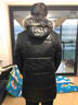 Dudant奢侈高檔品牌新款冬季皮革服男士連帽羽絨服修身中長(cháng)皮衣休閑夾克 黑色 M 100斤-110斤 曬單實(shí)拍圖