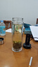 富光玻璃杯雙層 帶茶隔大容量隔熱茶杯高檔商務(wù)泡茶車載水杯透明杯子 曬單實(shí)拍圖