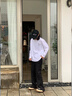 回力（Warrior）長袖T恤男純棉2025春季新款內(nèi)搭青少年吸濕透氣舒適親膚打底衫男 【重磅純棉】-白#HL小怪獸A 5XL 曬單實拍圖