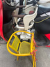 FGHGF電動(dòng)車(chē)兒童座椅前置電瓶車(chē)寶寶坐椅升降摩托車(chē)嬰兒安全小孩凳子 米白全包圍 丨底座加固+加粗承重柱 8個(gè)月-3歲 曬單實(shí)拍圖