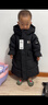 巴拉巴拉童裝兒童羽絨服男童冬長款連帽外套上衣流行舒適戶外潮款 黑色90001-灰鴨絨 110 (充絨量155g） 曬單實拍圖