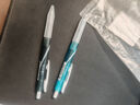 斑馬牌（ZEBRA）中性墨水中性筆 Speedy速記學霸筆 0.5mm子彈頭大容量 JJZ33 黑桿黑色 5支裝 曬單實拍圖