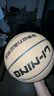 李寧（LI-NING）籃球7號成人pu翻毛設計籃球室內外比賽兒童學(xué)生標準訓練7號籃球 曬單實(shí)拍圖
